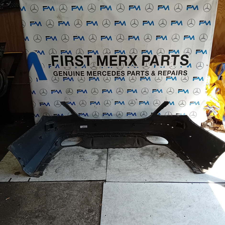 MERCEDES BENZ E-CLASS W213 REAR BUMPER A2138850001 2018 BROWN FMX169