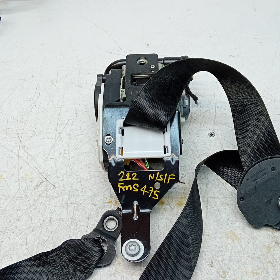 MERCEDES E-CLASS W212 SEAT BELT FRONT LEFT PASSENGER SIDE NSF A2128600786 FMS475
