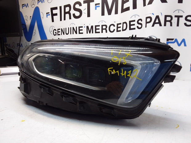 2019 MERCEDES A CLASS W177 HEADLIGHT LED O/S COMPLETE FACELIFT A1779065603 FMH12