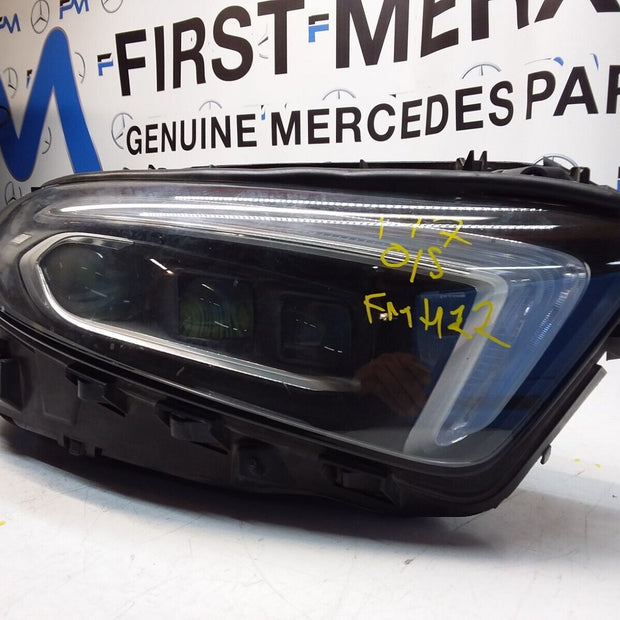 2019 MERCEDES A CLASS W177 HEADLIGHT LED O/S COMPLETE FACELIFT A1779065603 FMH12