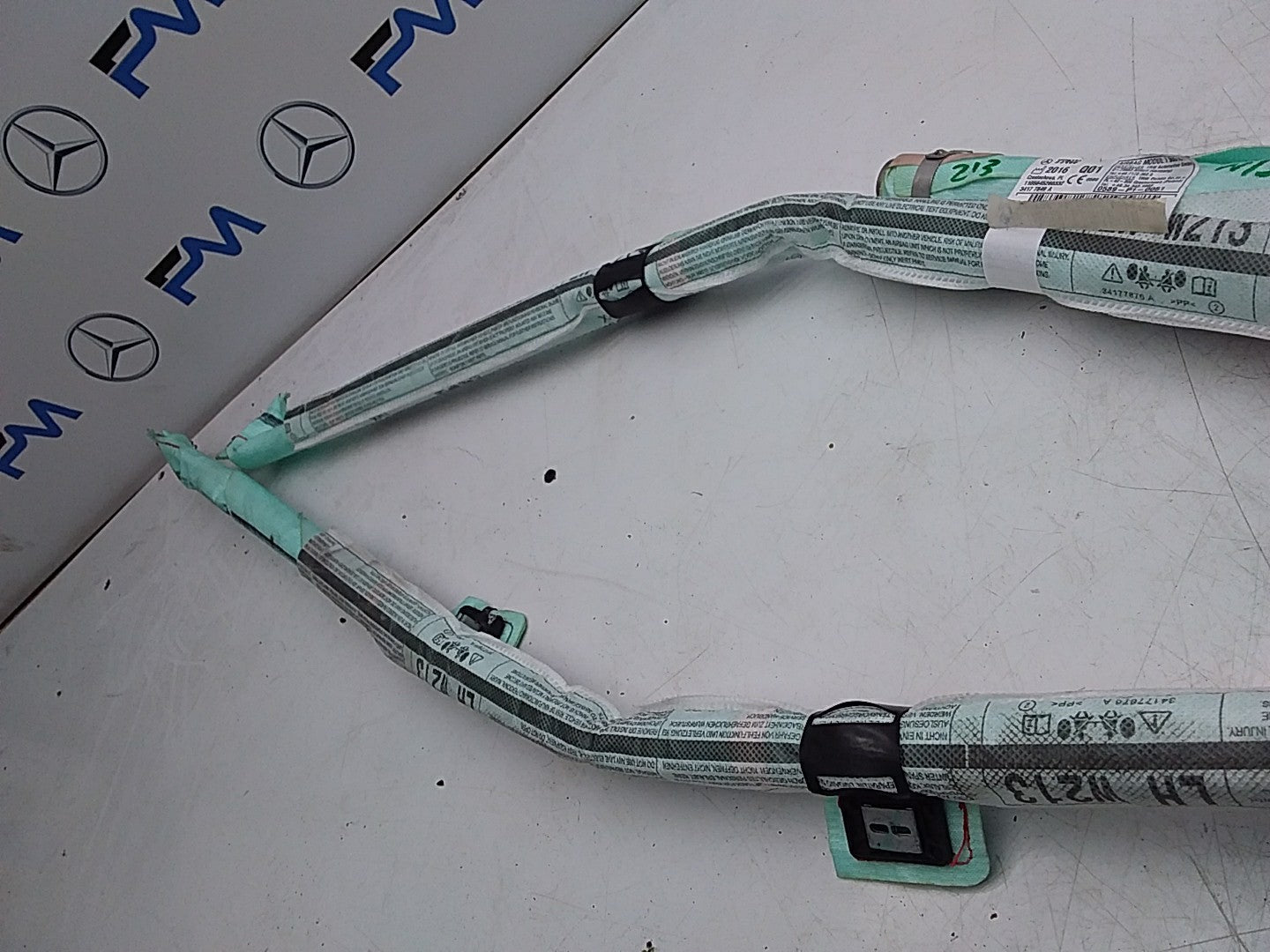 MERCEDES E-CLS W213 SLN CURTAIN ROOF AIRBAG  LEFT PASSENGER A2138600902 FMR224