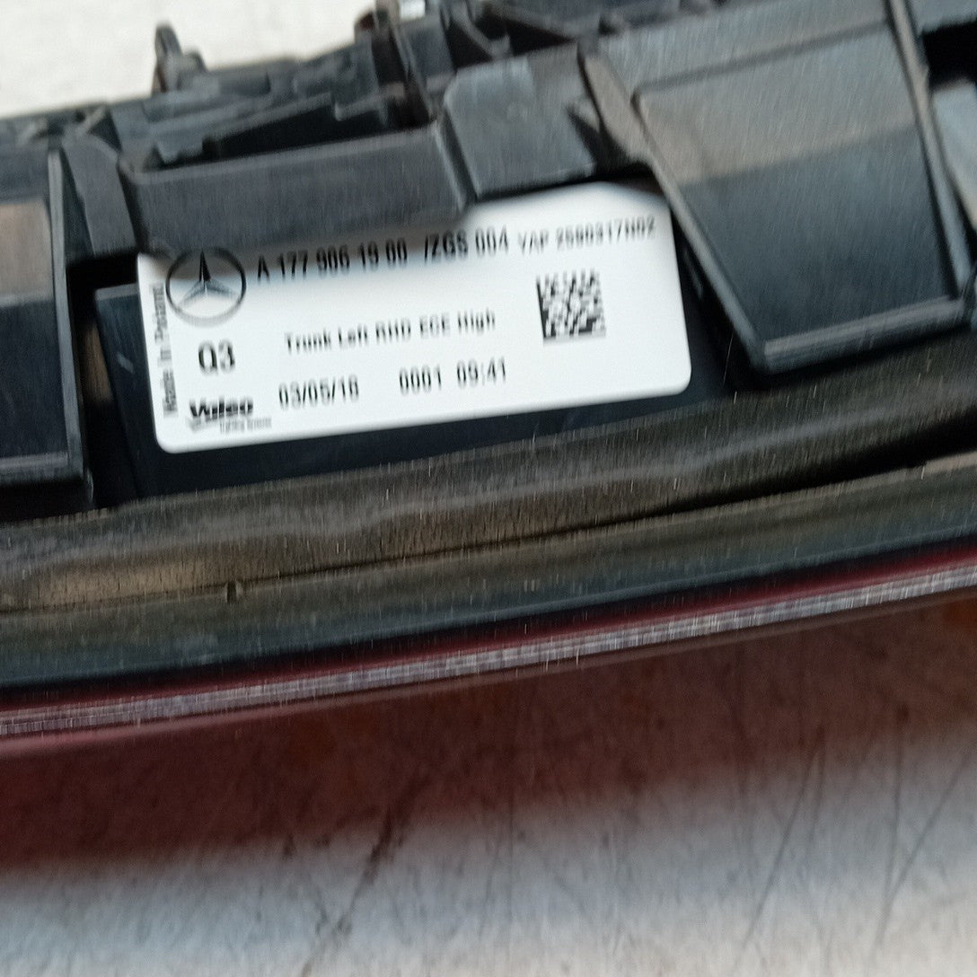 MERCEDES A-CLASS W177 PASSENGER LEFT NS REAR INNER TAIL LIGHT A1779061900 FMT246