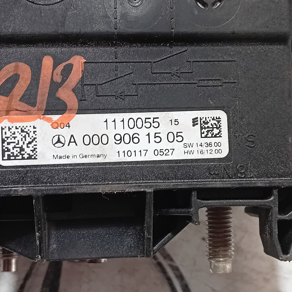 MERCEDES BENZ C E CLASS W205 W213  2014-21 NEGATIVE BATTERY CLAM A0009061505