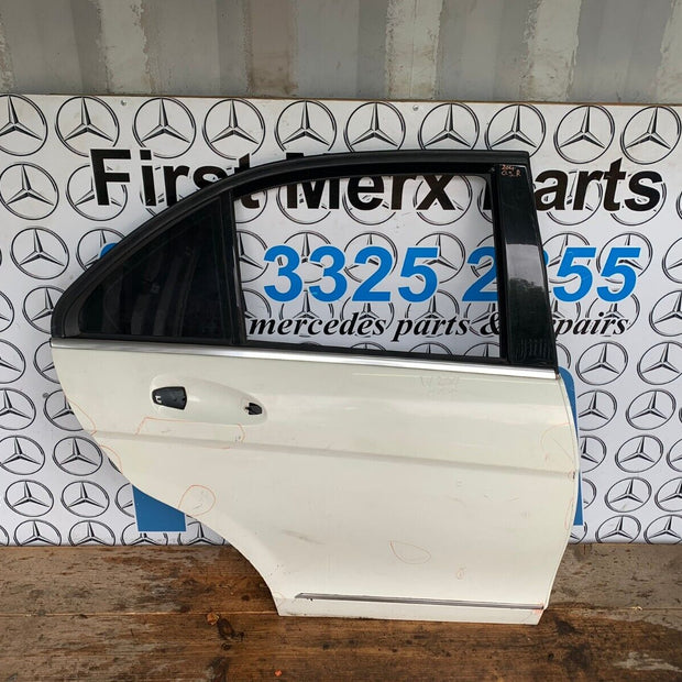 MERCEDES BENZ C CLASS W204 OFF SIDE REAR RIGHT DOOR 2008-2014