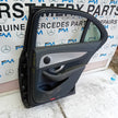 MERCEDES E-CLASS W213 SLN DRIVER REAR DOOR OSR BLACK 2016 ON COMPLETE FMD369