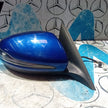 2007/2015 MERCEDES BENZ W205 C CLASS WING MIRROR FOLDING RIGHT SIDE BLUE