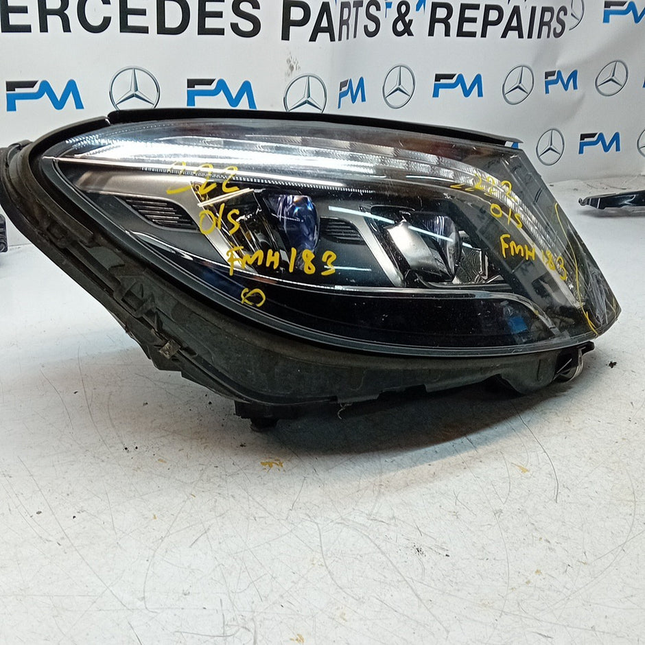 MERCEDES S-CLASS  DRIVER INTELLIGENT COMPLET HEADLIGHT  A2229061002 2015  FMH182