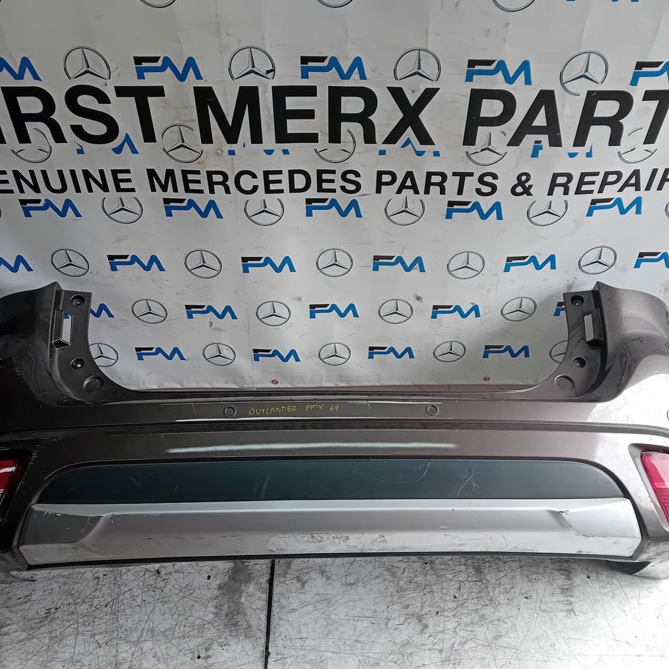 MITSUBISHI OUTLANDER MK3 REAR BUMPER 2013 BROWN COMPLETE  FMX69