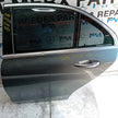 MERCEDES C-CLASS W205 PASSENGER REAR DOOR NSR 2014 GREY COMPLETE FMD487