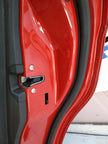 MERCEDES ESTATE C-CLASS W204 DRIVER  REAR DOOR O/S/R  RED & BLACK 2008-14 FMD70