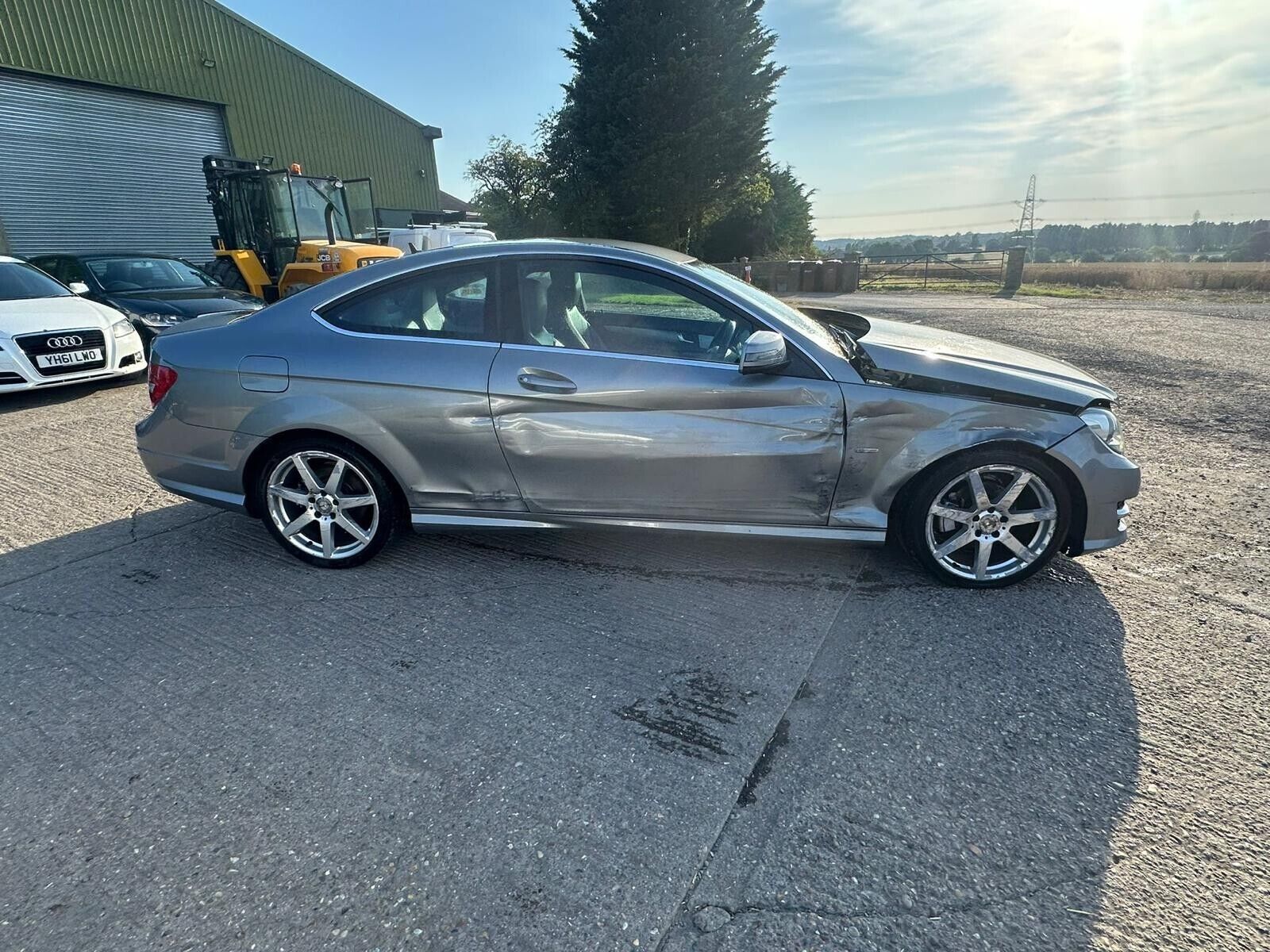 MERCEDES BENZ C-CLASS W204 BREAKING / AIR BAGS ( STEERING WHEEL, KNEE, ROOF )