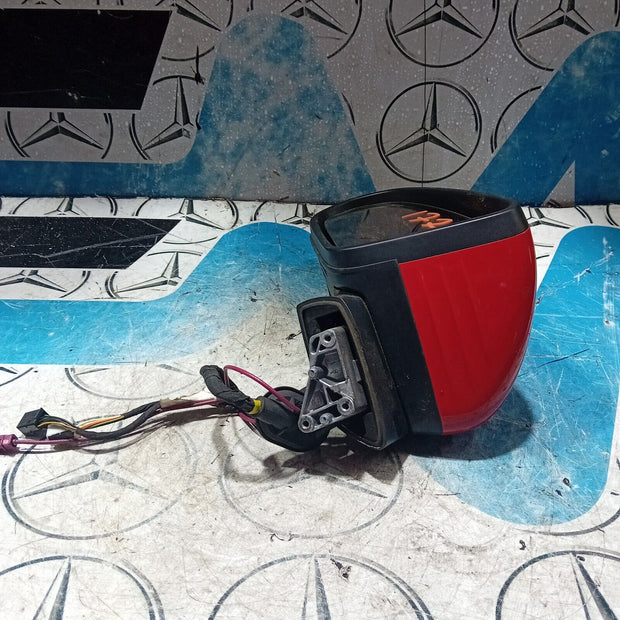 2018/2023 MERCEDES BENZ A-CLASS W177 PASSENGER SIDE WING MIRROR IN RED