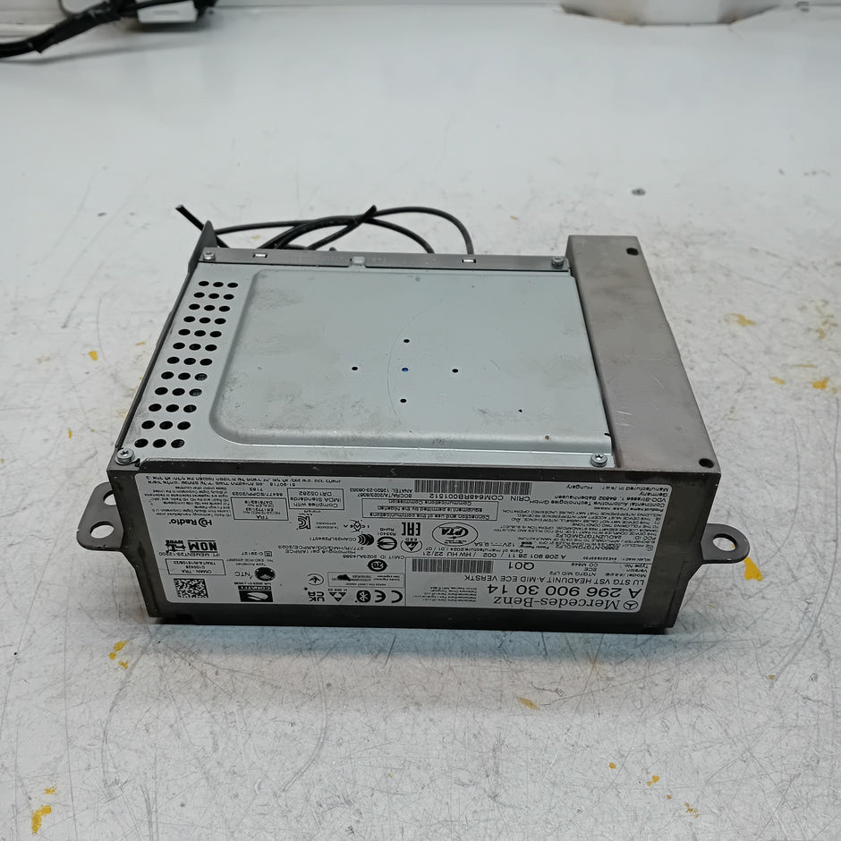MERCEDES BENZ C CLASS W206 HEAD UNIT A MID ECE VERSTK A2969003014 FM001204