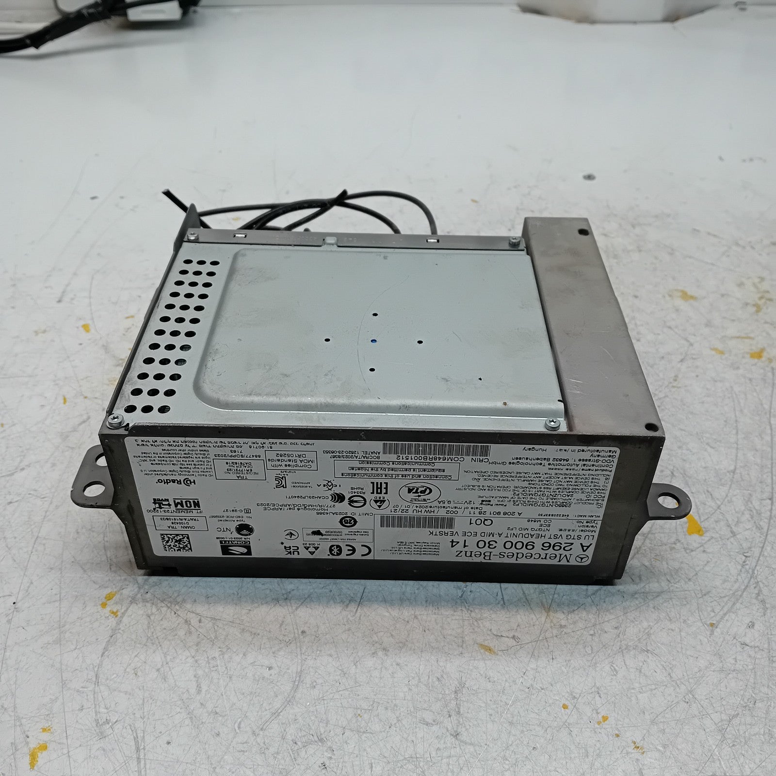 MERCEDES BENZ C CLASS W206 HEAD UNIT A MID ECE VERSTK A2969003014 FM001204