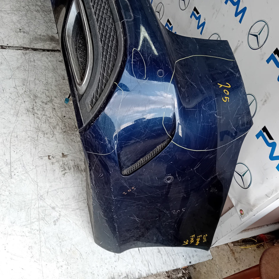 MERCEDES C-CLASS S205 EST REAR BUMPER 2014 BLUE  A2058856238 COMPLETE FMX39