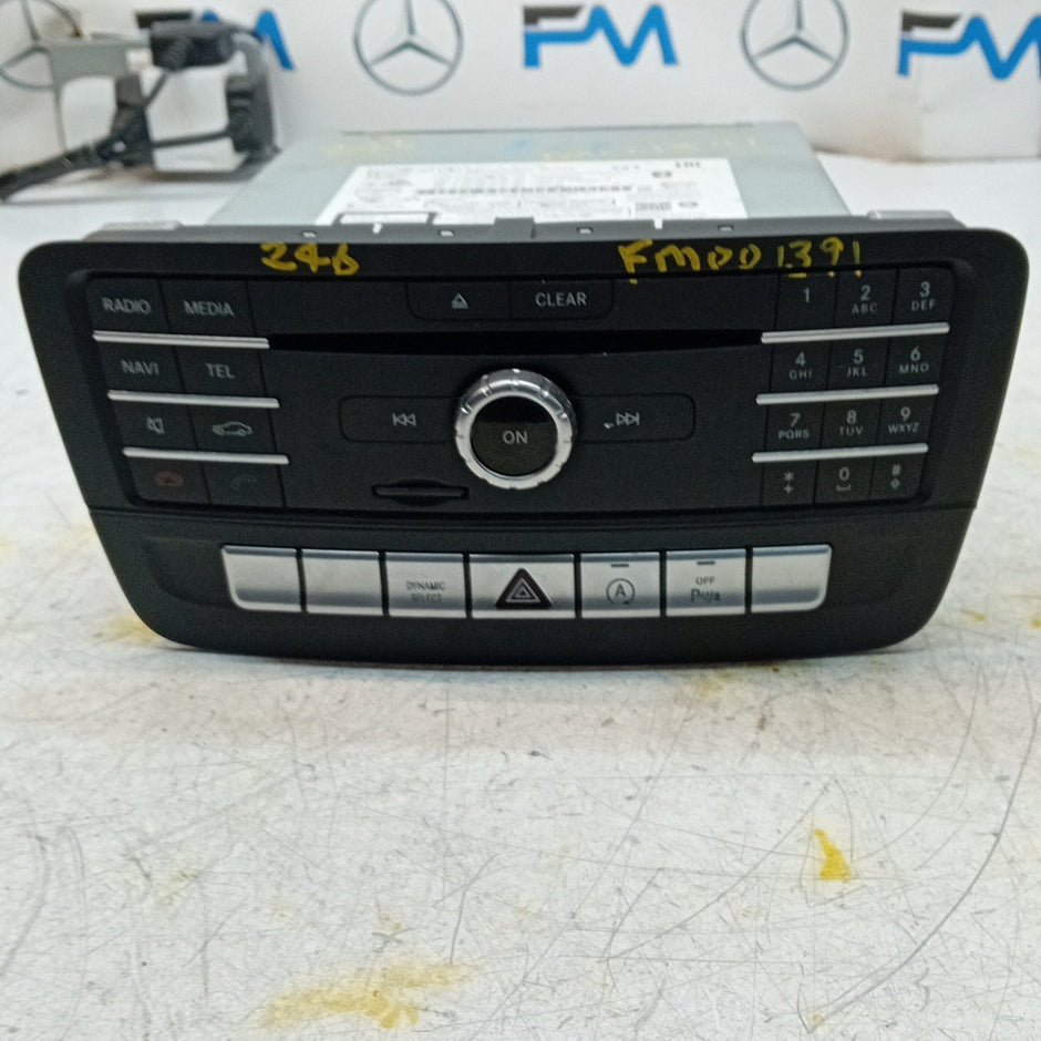 MERCEDES B CLASS W246 STEREO SAT NAV SYSTEM A2469002718 2012-19 FM001391