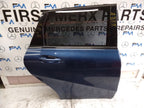 MERCEDES B-CLASS W246 DRIVER REAR DOOR OSR BLUE 2012-19 COMPLETE FMD352