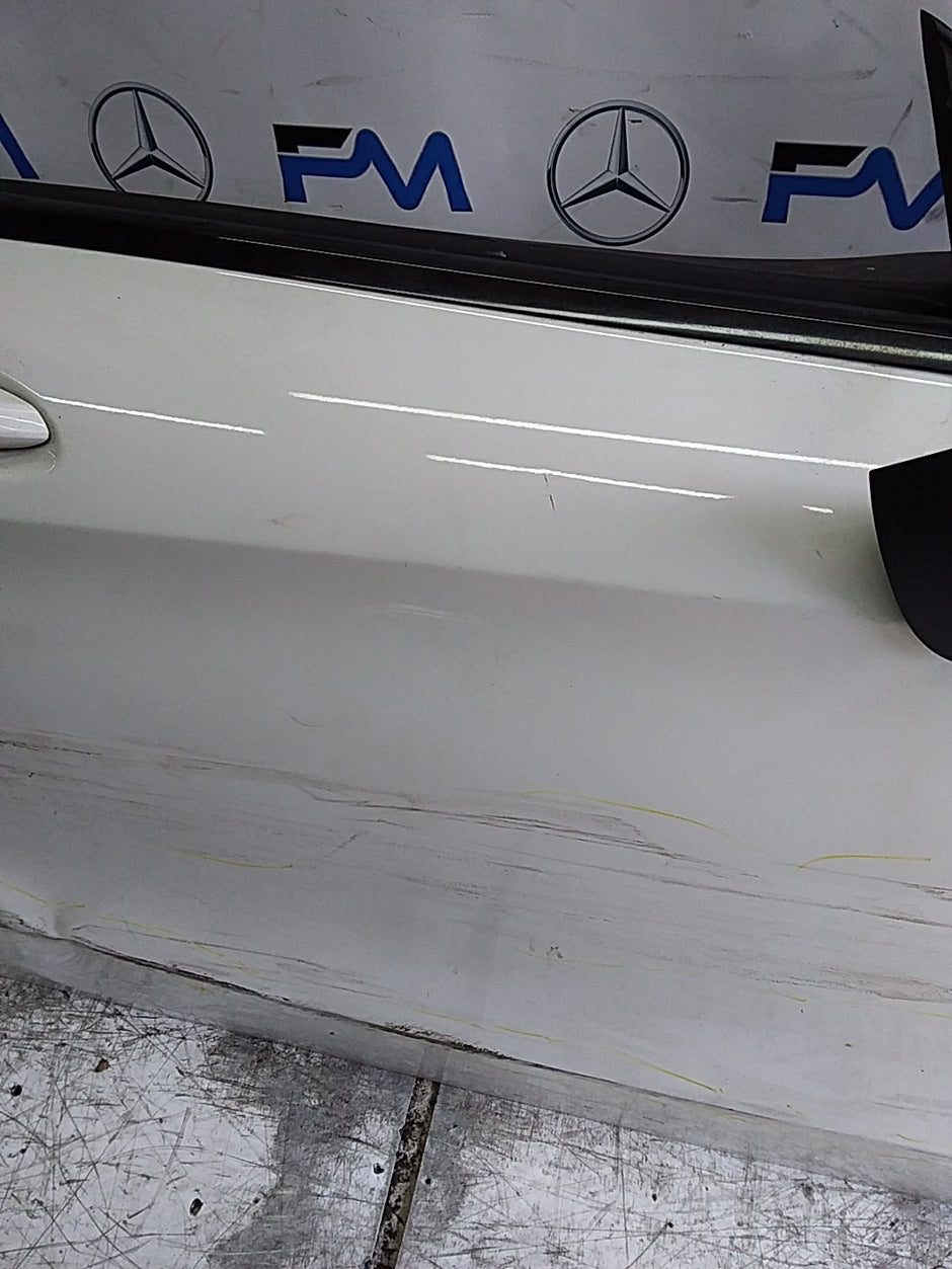 MERCEDES BENZ  CLA C117  DRIVER FRONT DOOR OSF WHITE 2013-19  FMD608