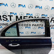 MERCEDES E-CLASS W213 SLN DRIVER REAR DOOR OSR BLUE 2016 ON COMPLETE FMD270