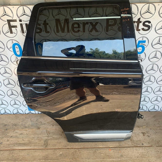 Mitsubishi outlander mk3 2017 right off side rear door complete in black x42