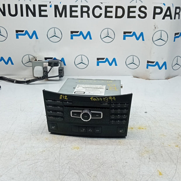 MERCEDES E CLASS W212 STEREO SAT NAV SYSTEM A2129006417 2009-2016 FM001395