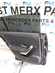 MERCEDES CLA C118 PASSENGER REAR DOOR NSR BLACK 2019 ONWARDS COMPLETE FMD604