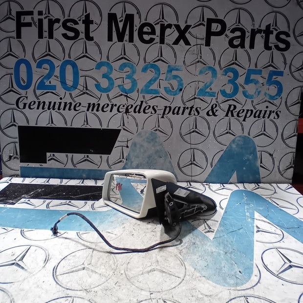 MERCEDES A CLASS W176 2013/2015 N/S PASSENGER MIRROR  WHITE W1768100116