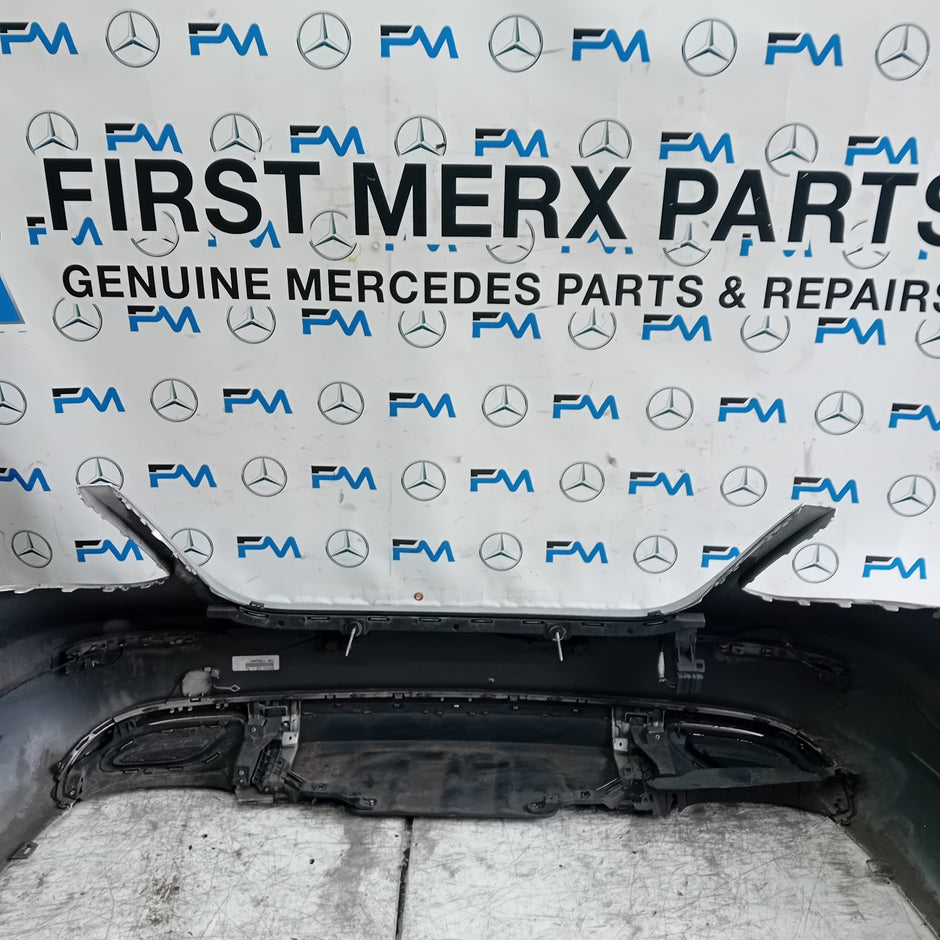 MERCEDES BENZ E-CLASS W213 SALOON REAR BUMPER SILVER 2016 A2138850025 FMX73