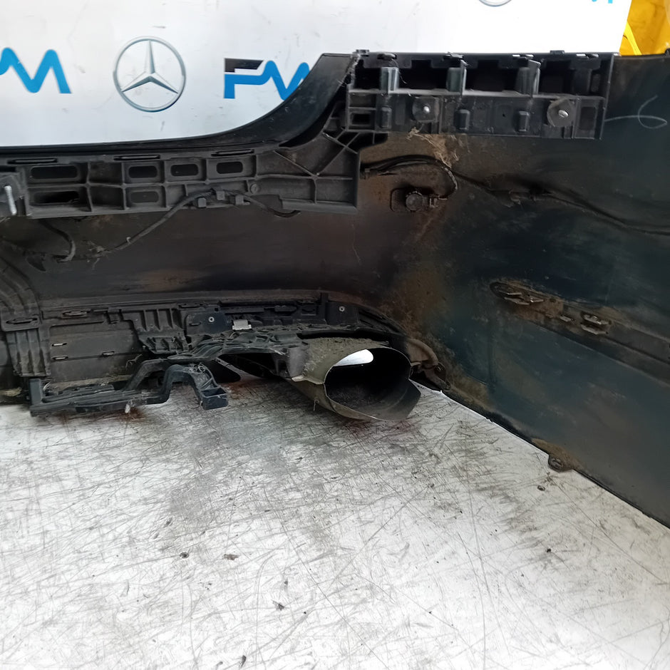 MERCEDES BENZ E-CLASS W212 REAR BUMPER BLACK 2014 A2128854465 FMX126