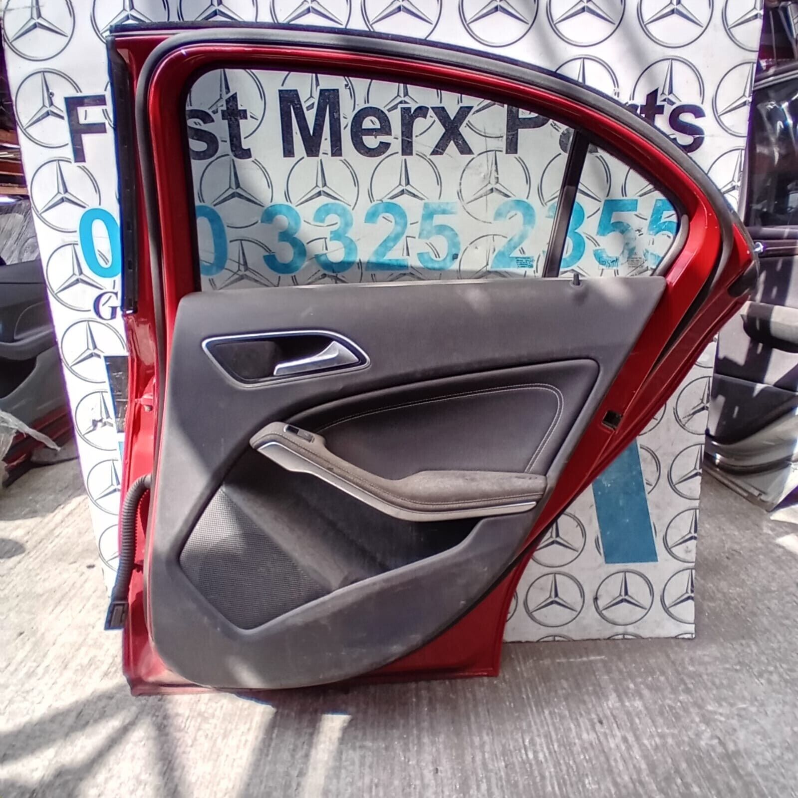 MERCEDES BENZ A-CLASS  W176  DRIVER SIDE REAR DOOR ( OFF SIDE REAR )