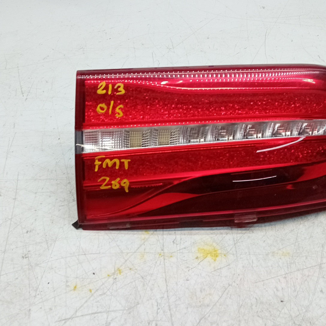 MERCEDES BENZ  E-CLASS W213 DRIVER RIGHT OS REAR TAIL LIGHT  2016 FMT269