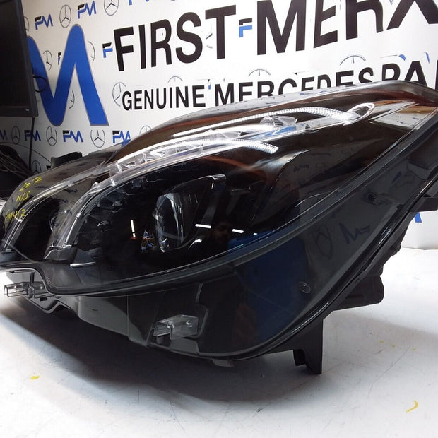 MERCEDES C CLASS W207 N/S PASSENGER SIDE FRONT HEADLIGHT LED INTELLIGENT FMH17