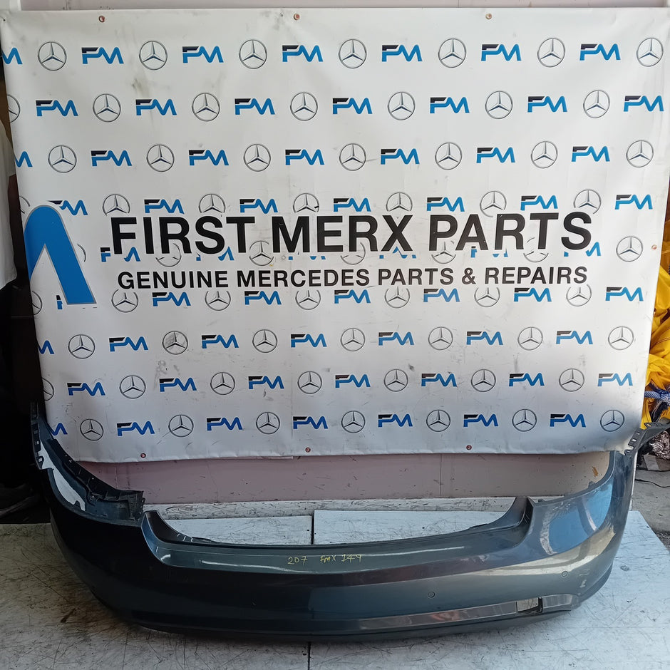 MERCEDES BENZ E-CLASS W207 COUPE REAR BUMPER GREY 2013 FMX149