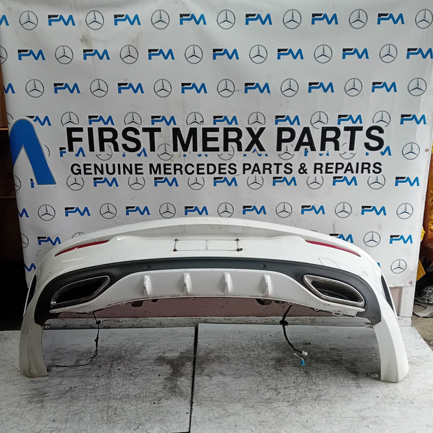 MERCEDES BENZ GLC W253 REAR BUMPER 2015 GREY COMPLETE A2538850200 FMX65