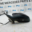 MERCEDES BENZ C-CLASS W205 PASSENGER WING MIRROR NS BLACK PL A2058104702 FMM81
