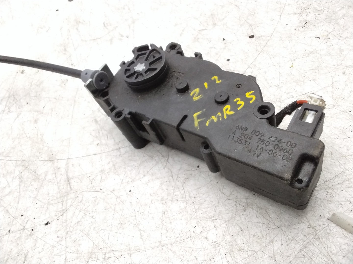 MERCEDES MERCEDES E-CLASS W212 REAR TAILGATE LOCK ACTUATOR A2047500060 FMR35