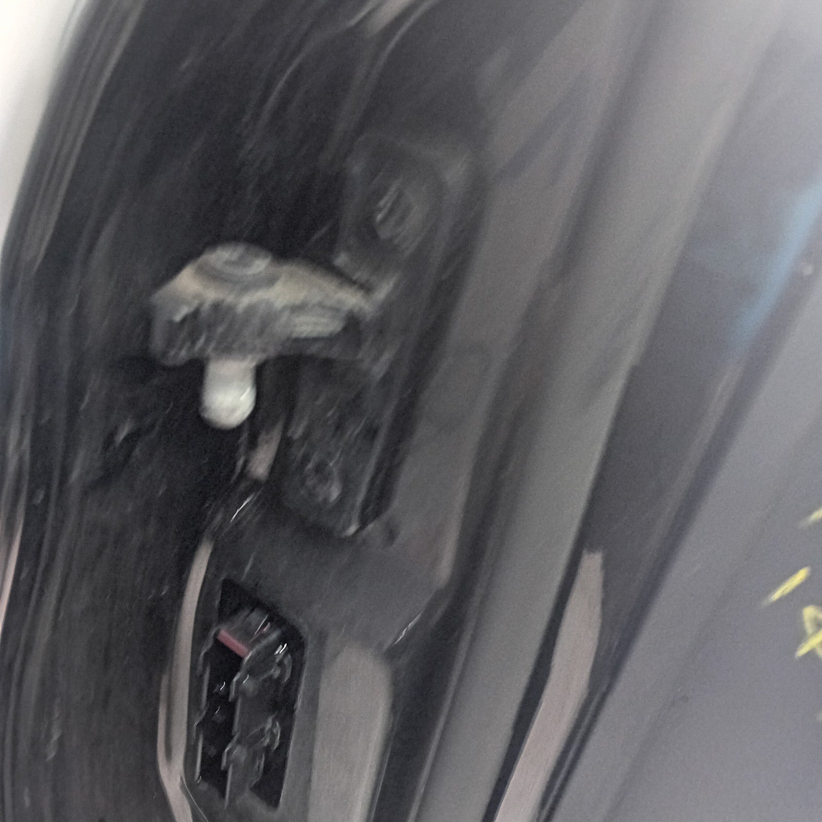 MERCEDES BENZ C-CLASS W205 DRIVER SIDE REAR DOOR O/S/R BLACK  COMPLETE FMD147