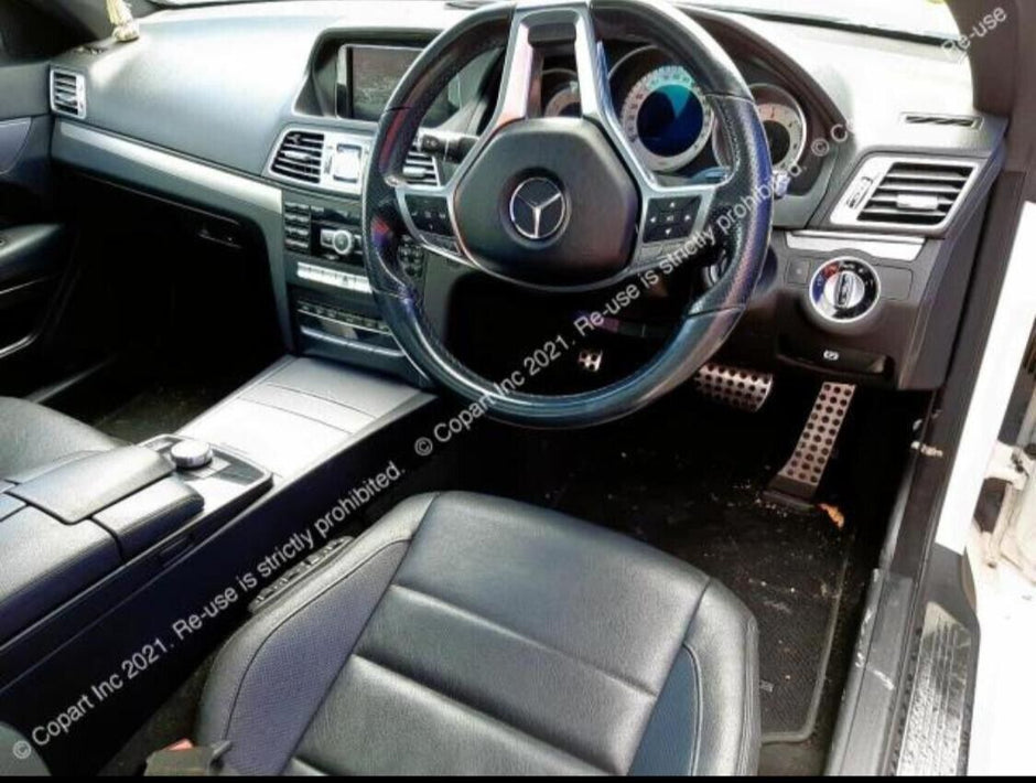 MERCEDES BENZ E-CLASS COUPE W207/BREAKING - FRONT BUMPER , BONNET AND BOTH WINGS