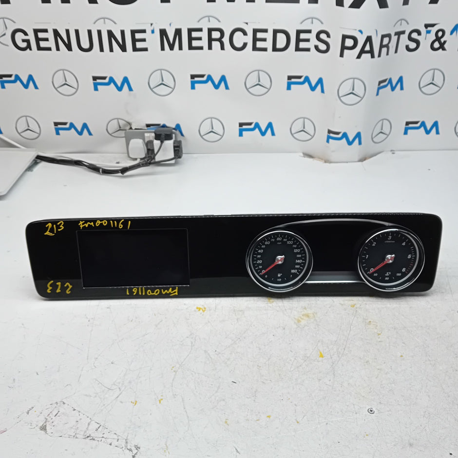 MERCEDES E-CLASS W213 DISPLAY SCREEN A2139009406 2017 FM001161