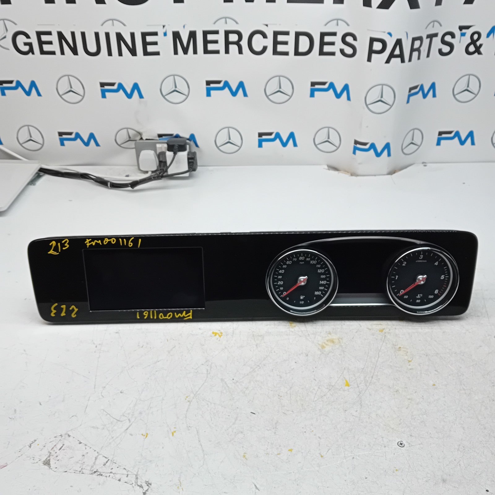 MERCEDES E-CLASS W213 DISPLAY SCREEN A2139009406 2017 FM001161