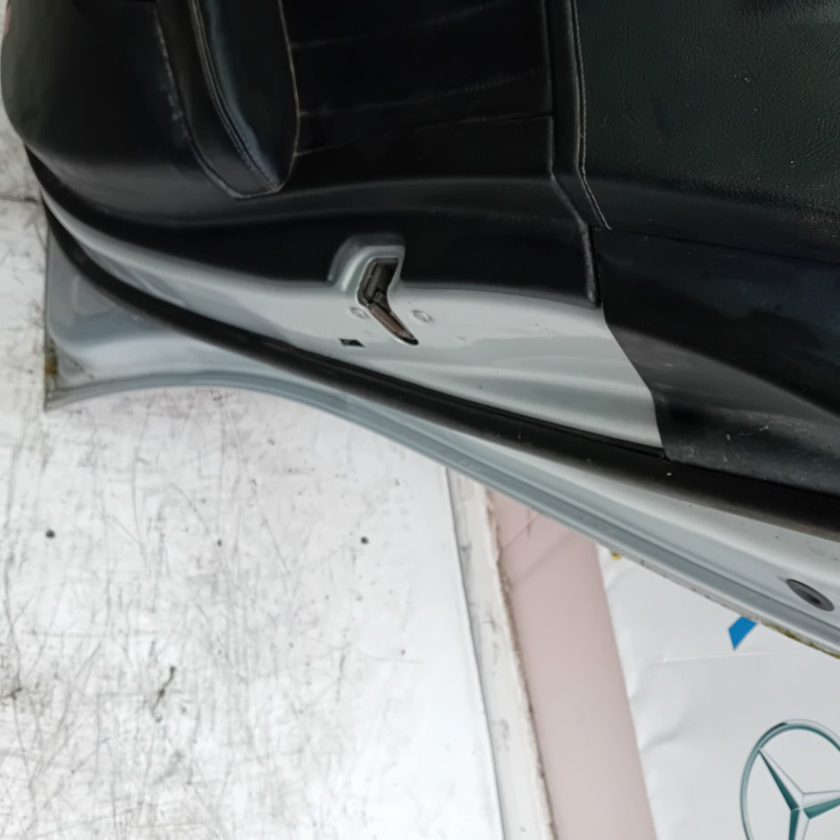 MERCEDES C-CLASS W205 SALOON DRIVER REAR DOOR OSR SILVER 2014 ON COMPLETE FMD240