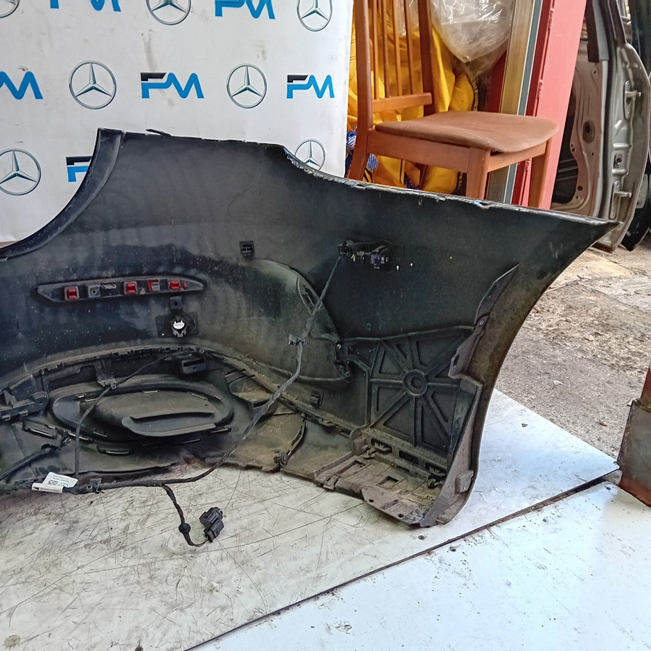 MERCEDES BENZ  A-CLASS W177 REAR BUMPER A1778801805 BLACK 2018 COMPLETE FMX1
