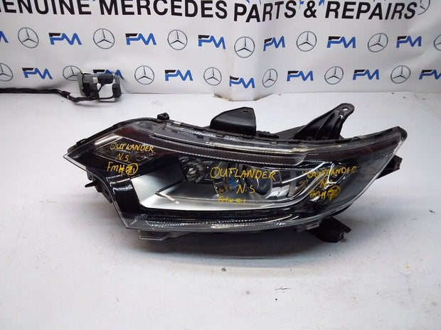 MITSUBISHI OUTLANDER MK3 2016 HEADLIGHT PASSENGER SIDE LEFT L0094I OBL8 FMH71