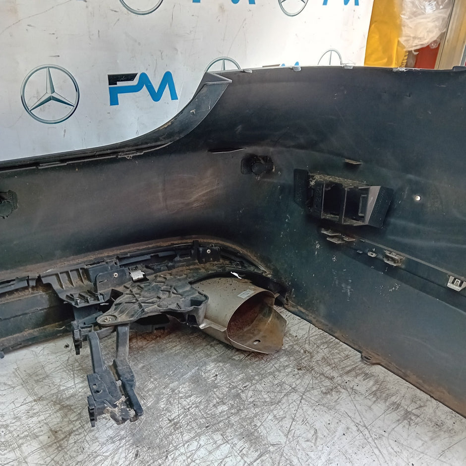 MERCEDES BENZ E-CLASS W212 REAR BUMPER BLACK 2014 A2128855125 FMX129