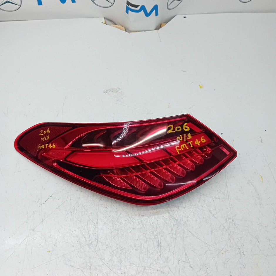 MERCEDES C-CLASS W206 2022 REAR PASSENGER N/S TAIL LIGHT A2069068601 FMT46