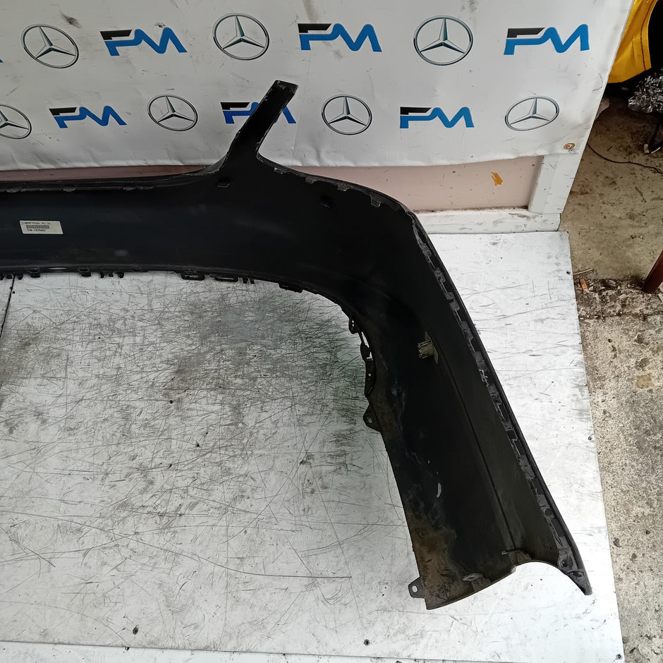 MERCEDES BENZ C-CLASS W205 SLN REAR BUMPER 2015 BLACK A2058550138 FMX49