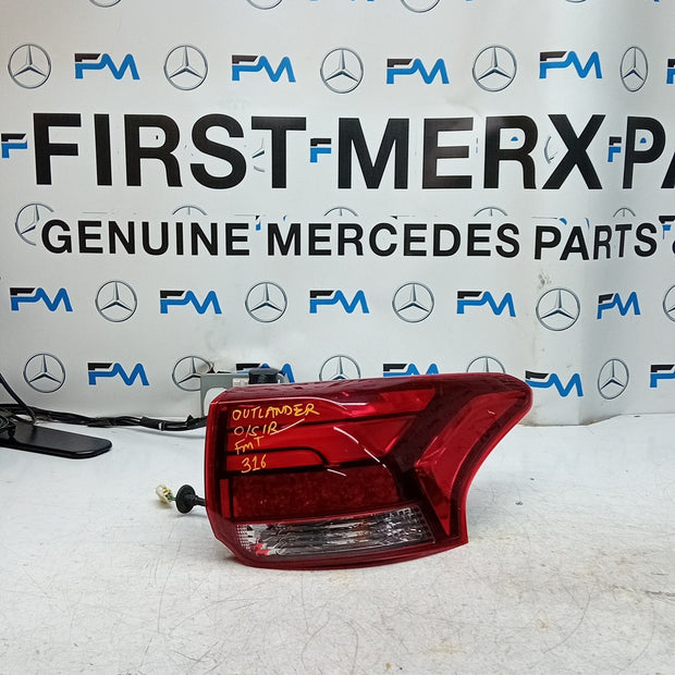 MITSUBISHI OUTLANDER MK3 DRIVER REAR OUTER TAIL LIGHT OSR 2014 FMT316
