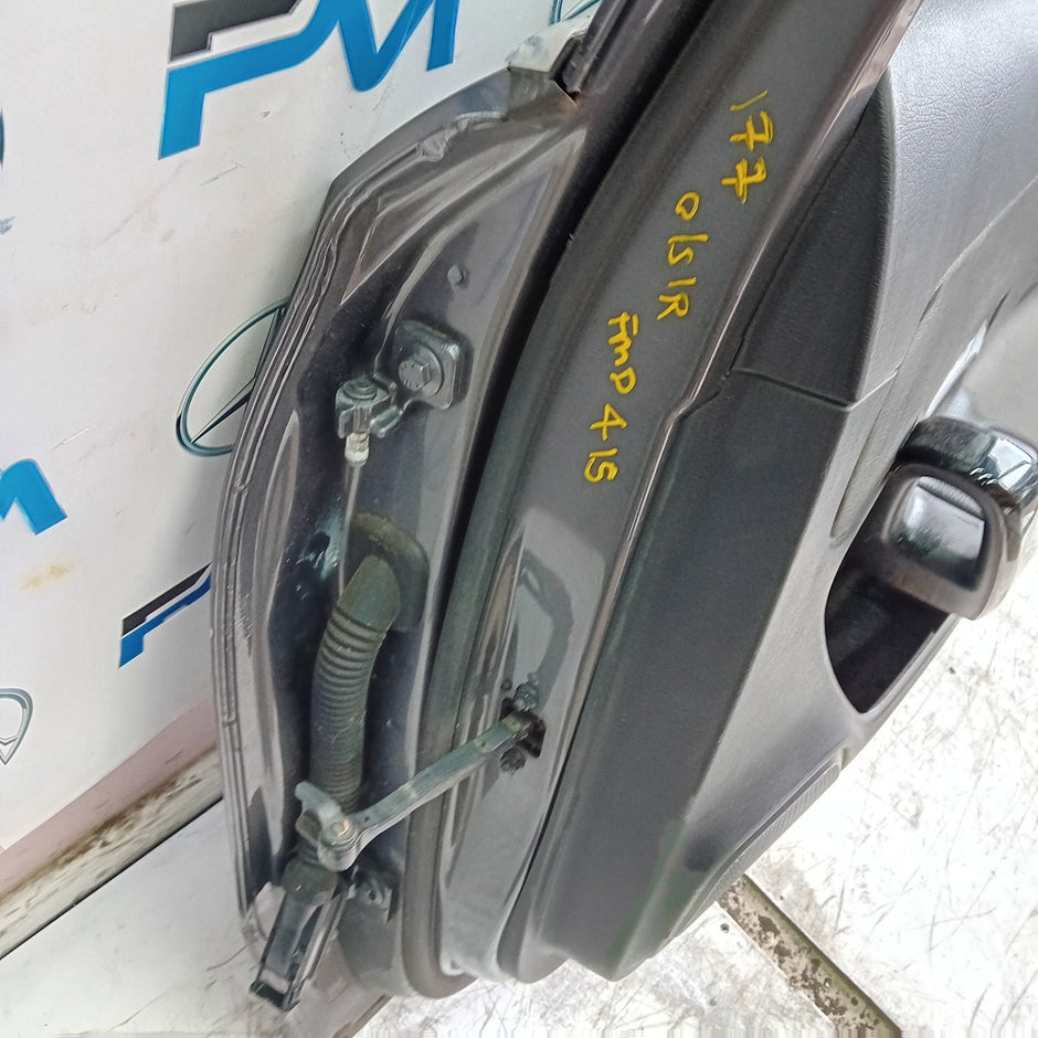 MERCEDES A-CLASS W177 DRIVER REAR DOOR OSR GREY COMPLETE 2018 ON FMD415
