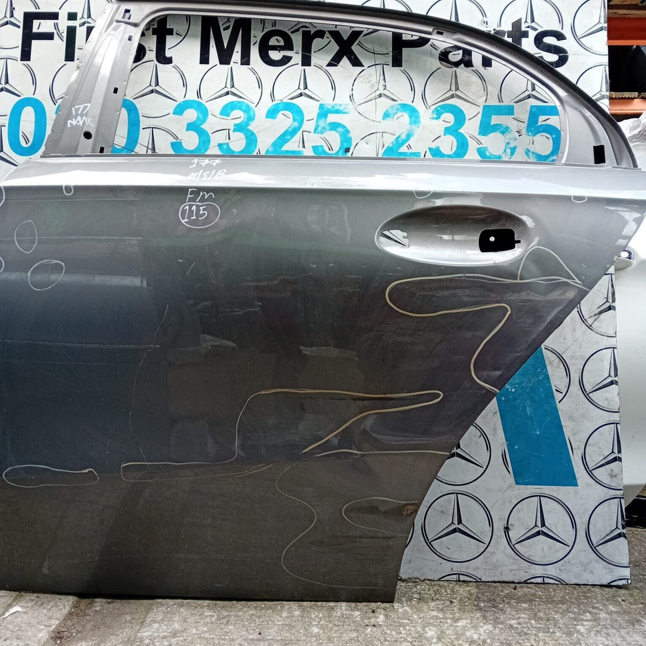 MERCEDES BENZ A-CLASS  W177  PASSENGER SIDE REAR DOOR ( NEAR SIDE REAR )