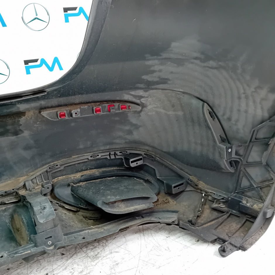 MERCEDES BENZ  A-CLASS W177 REAR BUMPER A1778804701 GREY 2018 COMPLETE FMX3